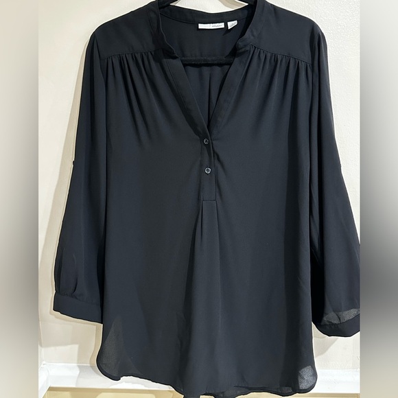 Hagogen Black Business Blouse - Picture 1 of 5